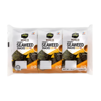 Kjøp Crispy Seaweed Snacks - Bibigo, 3x5g - Fodda.no Asiatisk Nettbutikk - Rask levering i hele Norge