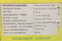 Kjøp Dehydrated Longan - C.T.F Brand, 85g - Fodda.no Asiatisk Nettbutikk - Rask levering i hele Norge