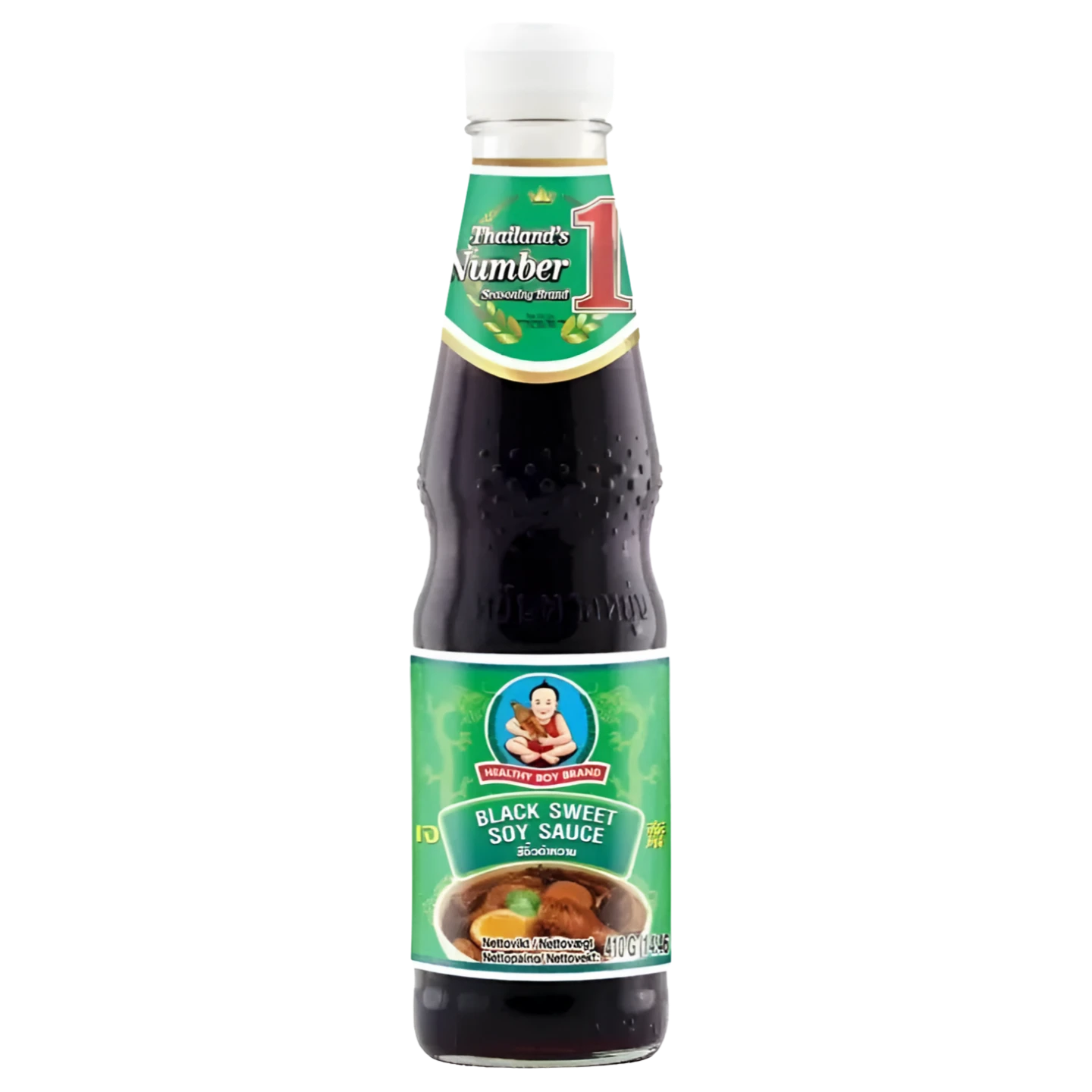 Kjøp Dek Som Boon Black Sweet Soy Sauce, 410g på nett - Fodda.no Asiatisk Nettbutikk - Rask levering i hele Norge