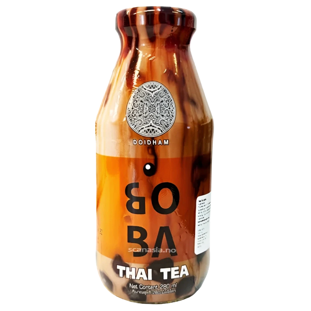 Kjøp Doidham Boba Thai Tea Drink, 280ml på nett - Fodda.no Asiatisk Nettbutikk - Rask levering i hele Norge