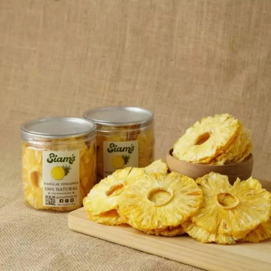 Kjøp Dried Ananas For Tea 100% Naturlig - Siam’s, 120g - Fodda.no Asiatisk Nettbutikk - Rask levering i hele Norge