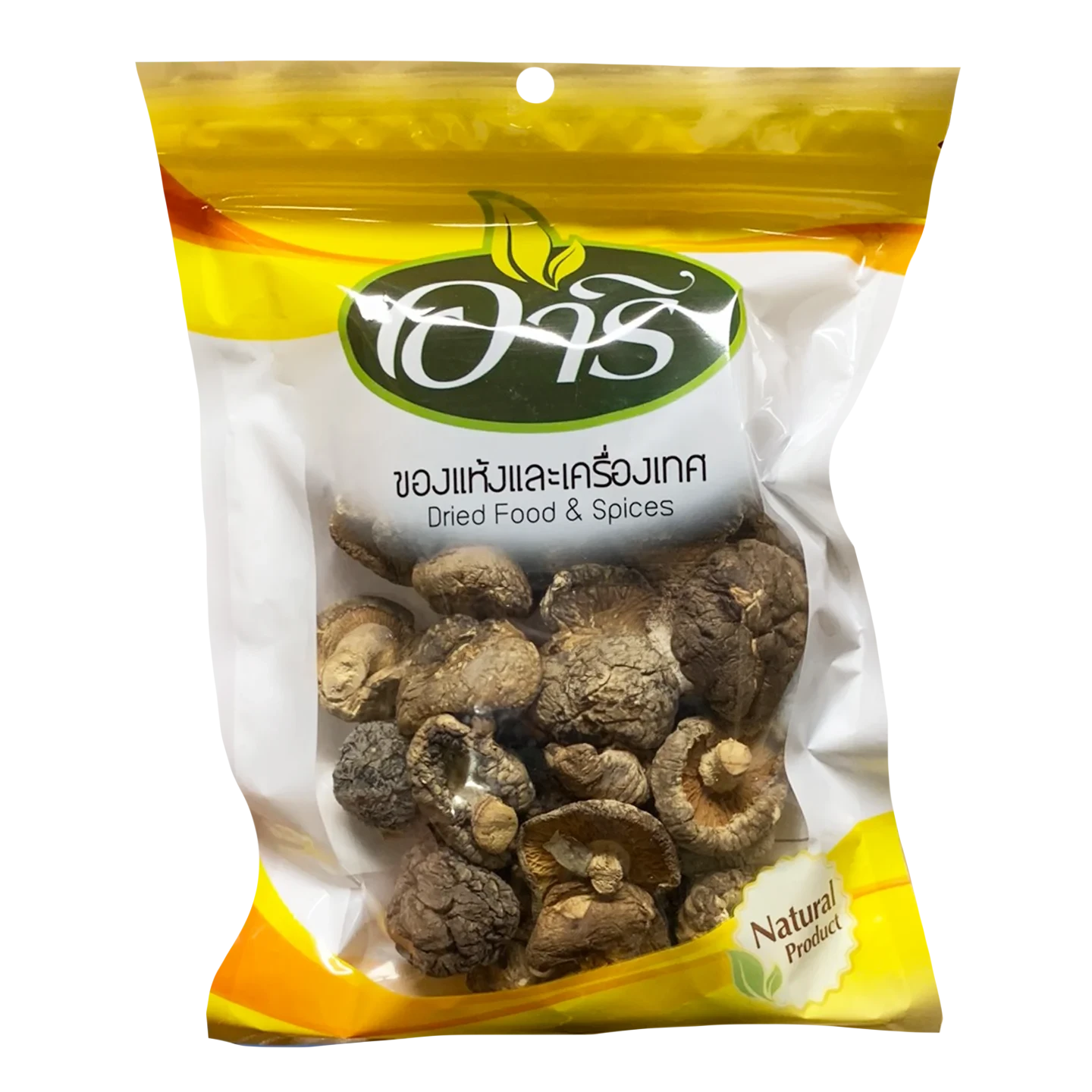 Kjøp Dried Shitake Mushroom - Aree, 100g - Fodda.no Asiatisk Nettbutikk - Rask levering i hele Norge