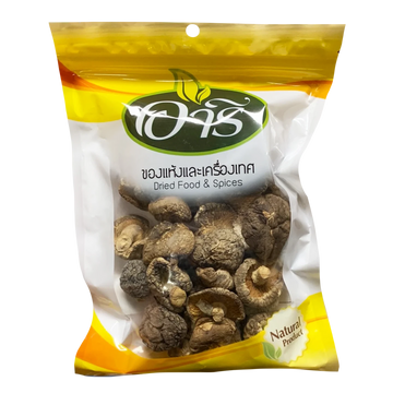 Kjøp Dried Shitake Mushroom - Aree, 100g - Fodda.no Asiatisk Nettbutikk - Rask levering i hele Norge