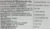 Kjøp Gochujang Hot Wing Glaze Mix - Lobo, 100g - Fodda.no Asiatisk Nettbutikk - Rask levering i hele Norge