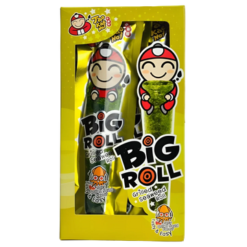 Kjøp Grilled Seaweed Roll Spicy Squid Flavor - Tao Kae Noi, 9x3g - Fodda.no Asiatisk Nettbutikk - Rask levering i hele Norge