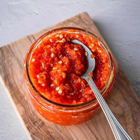 Kjøp Ground Chilli Sambal Oelek - Red Dragon, 454g - Fodda.no Asiatisk Nettbutikk - Rask levering i hele Norge