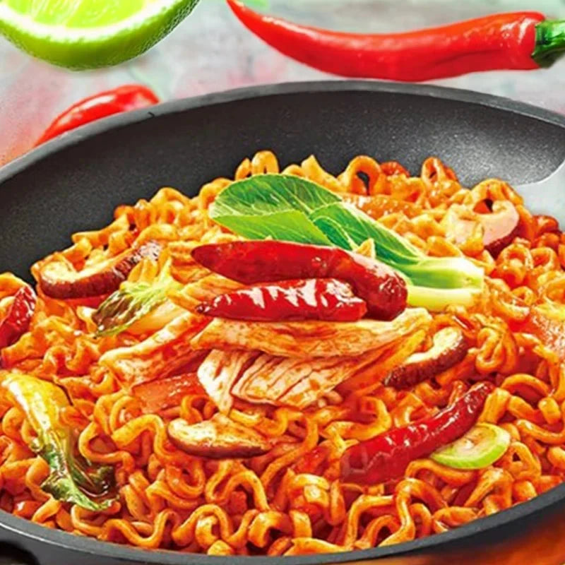 Kjøp Hot Chicken Flavor Ramen 2x Spicy - Samyang Buldak,140g - Fodda.no Asiatisk Nettbutikk - Rask levering i hele Norge