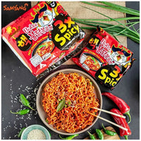 Kjøp Hot Chicken Flavor Ramen 3x Spicy - Samyang Buldak, 5x140g - Fodda.no Asiatisk Nettbutikk - Rask levering i hele Norge