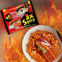 Kjøp Hot Chicken Flavor Ramen 3x Spicy - Samyang Buldak, 5x140g - Fodda.no Asiatisk Nettbutikk - Rask levering i hele Norge