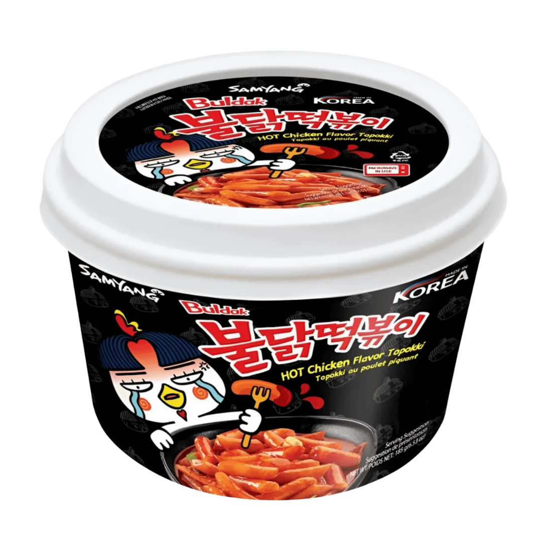 Kjøp Hot Chicken Flavour Topokki - Samyang Buldak, 185g - Fodda.no Asiatisk Nettbutikk - Rask levering i hele Norge