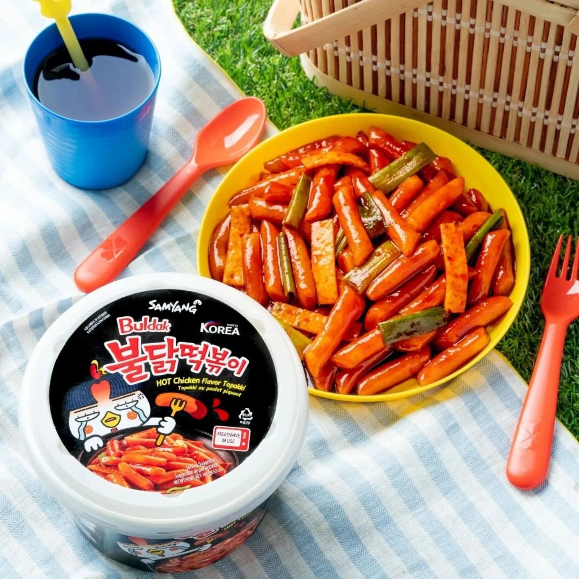 Kjøp Hot Chicken Flavour Topokki - Samyang Buldak, 185g - Fodda.no Asiatisk Nettbutikk - Rask levering i hele Norge