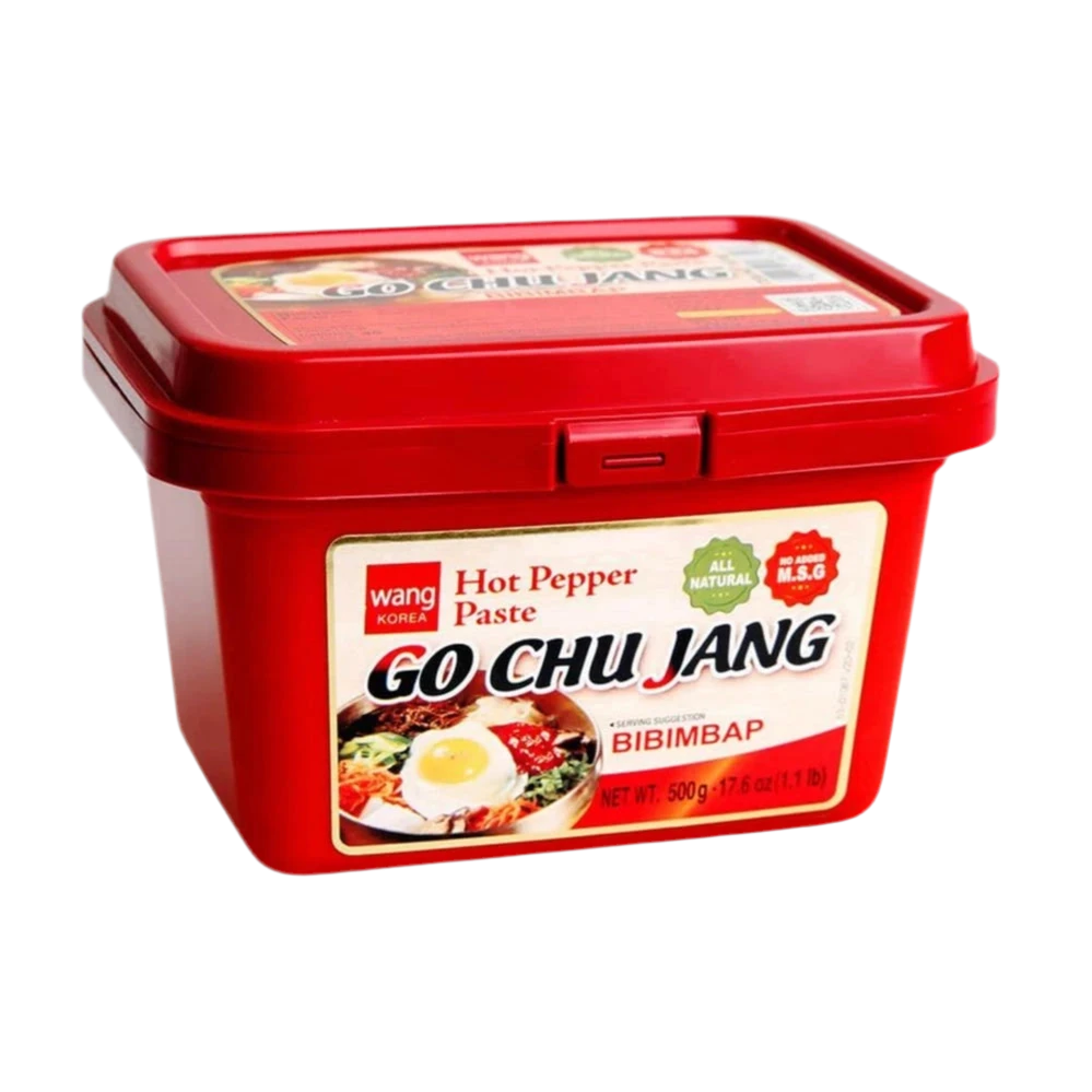 Kjøp Hot Pepper Korean Gochujang Paste Fermented - WANG, 500g på nett - Fodda.no Asiatisk Nettbutikk - Rask levering i hele Norge