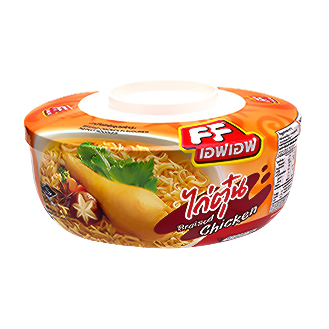 Kjøp Instant Cup Noodle Braised Chicken - FF, 60g - Fodda.no Asiatisk Nettbutikk - Rask levering i hele Norge