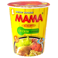 Kjøp Instant Cup Noodle Chicken Flavour - MAMA, 70g - Fodda.no Asiatisk Nettbutikk - Rask levering i hele Norge