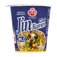 Kjøp Instant Cup Noodle Jin Ramen Mild - Ottogi, 65g - Fodda.no Asiatisk Nettbutikk - Rask levering i hele Norge