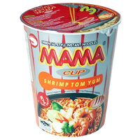 Kjøp Instant Cup Noodle Shrimp Tom Yum - MAMA, 70G - Fodda.no Asiatisk Nettbutikk - Rask levering i hele Norge