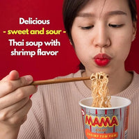 Kjøp Instant Cup Noodle Shrimp Tom Yum - MAMA, 70G - Fodda.no Asiatisk Nettbutikk - Rask levering i hele Norge