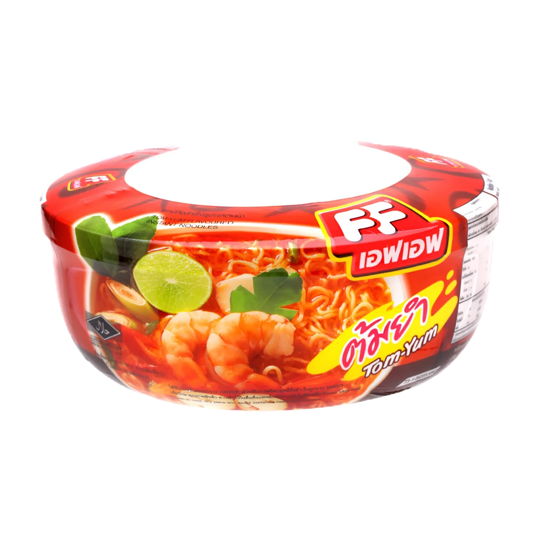 Kjøp Instant Noodle Tom Yum Flavour - FF, 60g - Fodda.no Asiatisk Nettbutikk - Rask levering i hele Norge