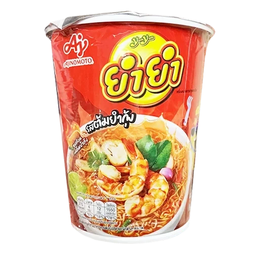 Kjøp Instant Noodle Tom Yum Kung - Yum Yum, 60g - Fodda.no Asiatisk Nettbutikk - Rask levering i hele Norge