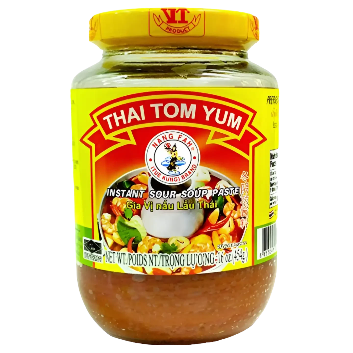 Kjøp Instant Thai Tom Yum Soup Paste - Nang Fah, 454g - Fodda.no Asiatisk Nettbutikk - Rask levering i hele Norge