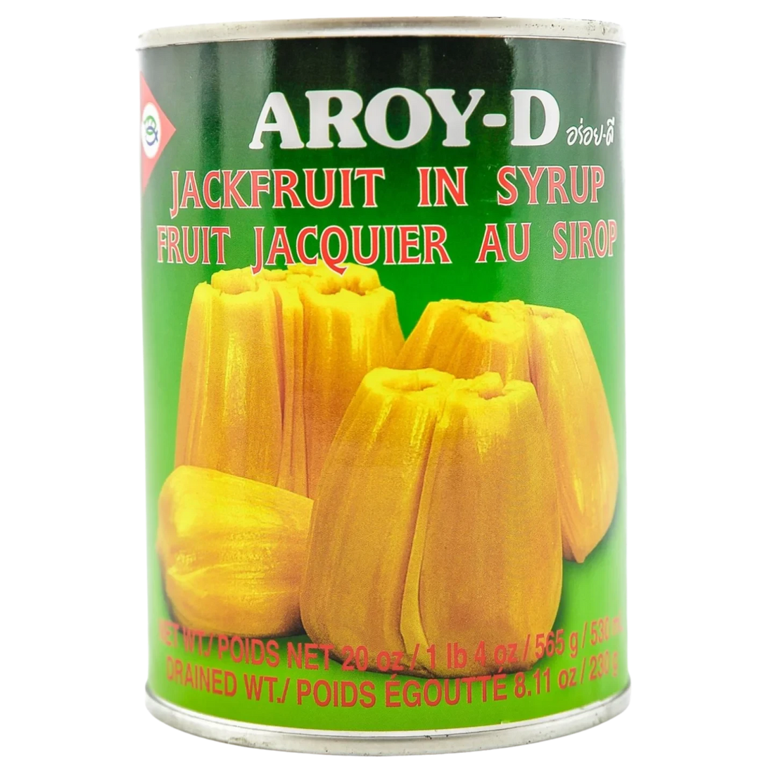 Kjøp Jackfruit In Syrup - Aroy-D, 565g - Fodda.no Asiatisk Nettbutikk - Rask levering i hele Norge