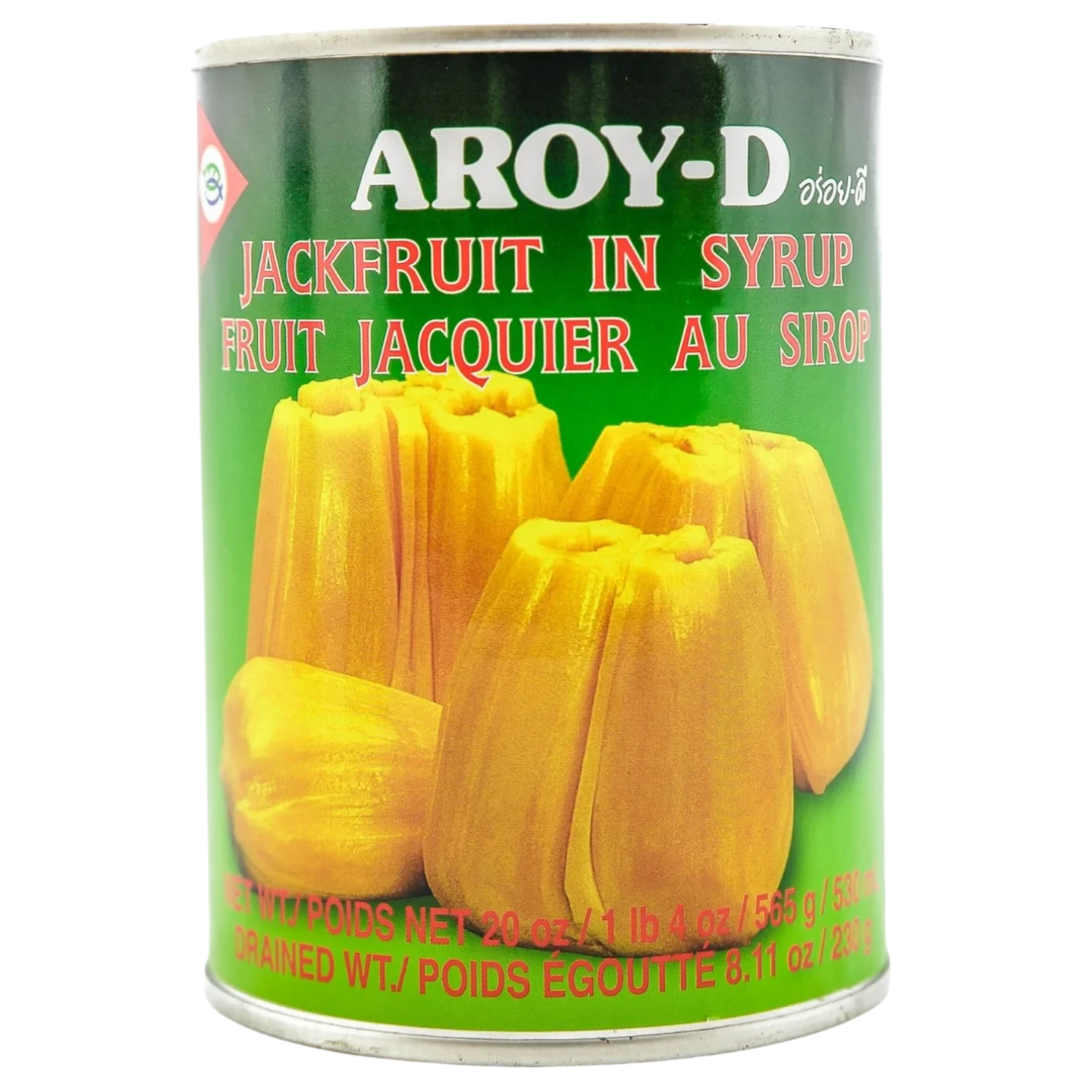 Kjøp Jackfruit In Syrup - Aroy-D, 565g - Fodda.no Asiatisk Nettbutikk - Rask levering i hele Norge