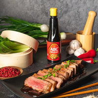 Kjøp Kecap Manis Sweet Soy Sauce - ABC, 600ml - Fodda.no Asiatisk Nettbutikk - Rask levering i hele Norge