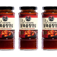 Kjøp Korean Gochujang Spicy Sauce for Stir Fried Chicken – CJ BEKSUL, 3x290g - Fodda.no Asiatisk Nettbutikk - Rask levering i hele Norge