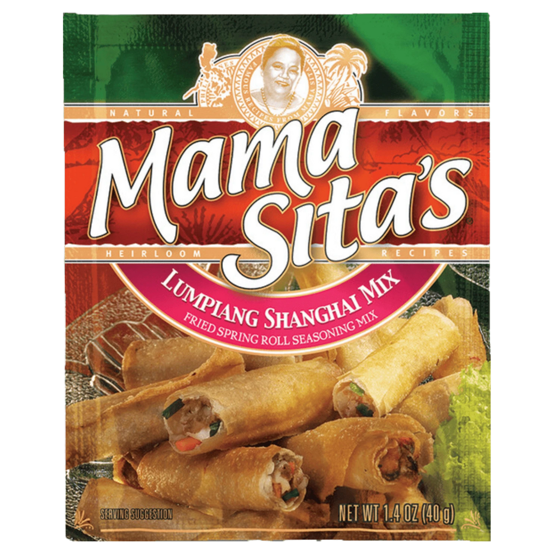 Kjøp Lumpiang Shanghai Mix (Fried Spring Roll Seasoning Mix), 40g - Mama Sita’s - Fodda.no Asiatisk Nettbutikk - Rask levering i hele Norge