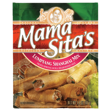 Kjøp Lumpiang Shanghai Mix (Fried Spring Roll Seasoning Mix), 40g - Mama Sita’s - Fodda.no Asiatisk Nettbutikk - Rask levering i hele Norge