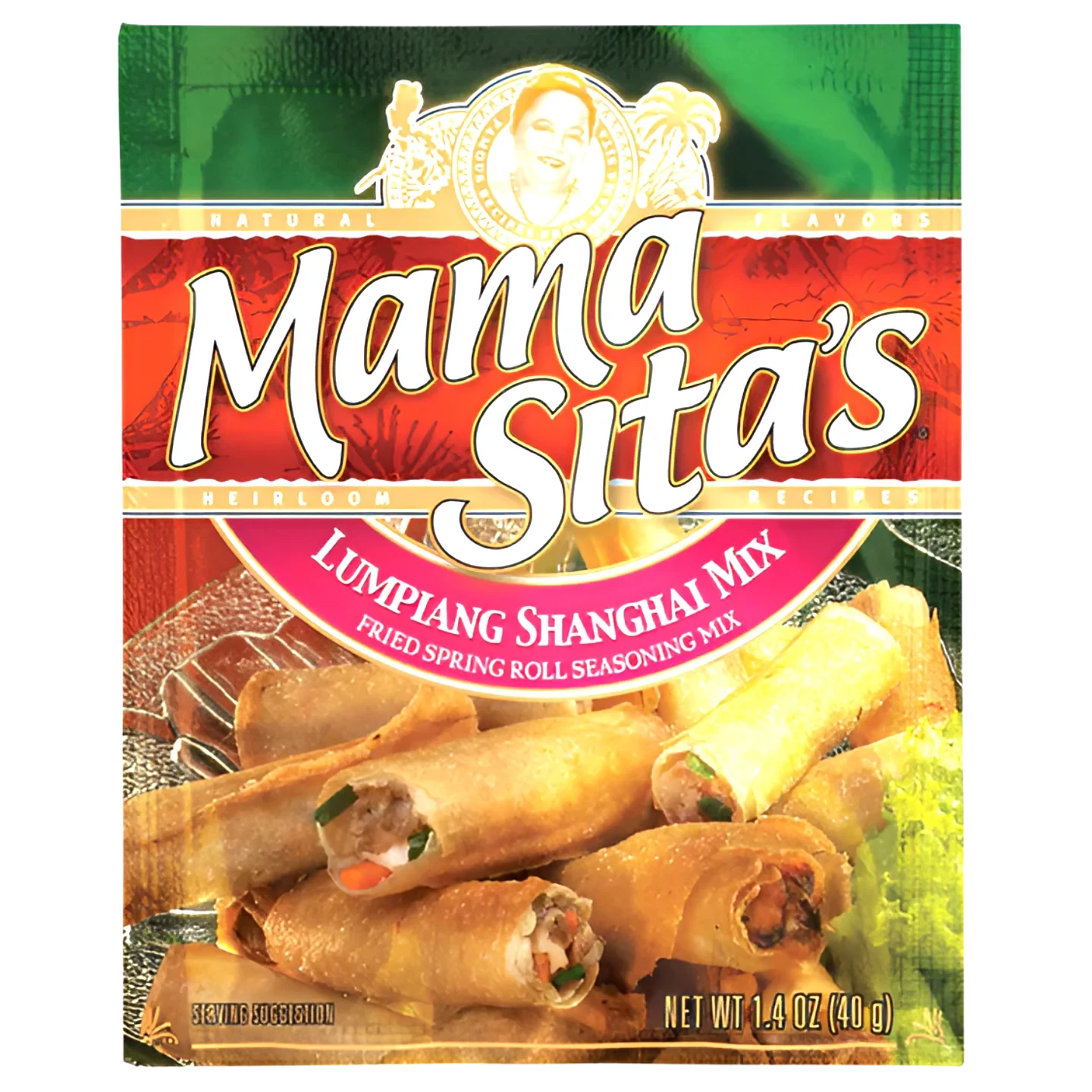 Kjøp Lumpiang Shanghai Mix (Fried Spring Roll Seasoning Mix) - Mama Sita’s - 6x40g - Fodda.no Asiatisk Nettbutikk - Rask levering i hele Norge