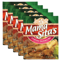 Kjøp Lumpiang Shanghai Mix (Fried Spring Roll Seasoning Mix) - Mama Sita’s - 6x40g - Fodda.no Asiatisk Nettbutikk - Rask levering i hele Norge