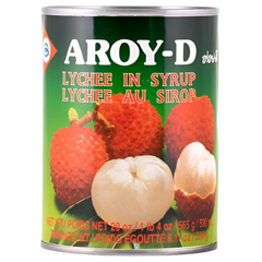 Kjøp Lychee In Syrup - Aroy-D, 565g - Fodda.no Asiatisk Nettbutikk - Rask levering i hele Norge