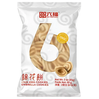 Kjøp Ma Hwa Cookies Dough Twist Cookies - Six Fortune, 85g (Datovarer) - Fodda.no Asiatisk Nettbutikk - Rask levering i hele Norge