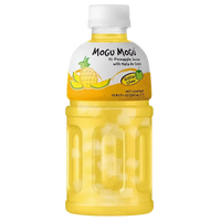 Kjøp Mogu Mogu Pineapple Flavour Drink with Nata De Coco, 320ml på nett - Fodda.no Asiatisk Nettbutikk - Rask levering i hele Norge