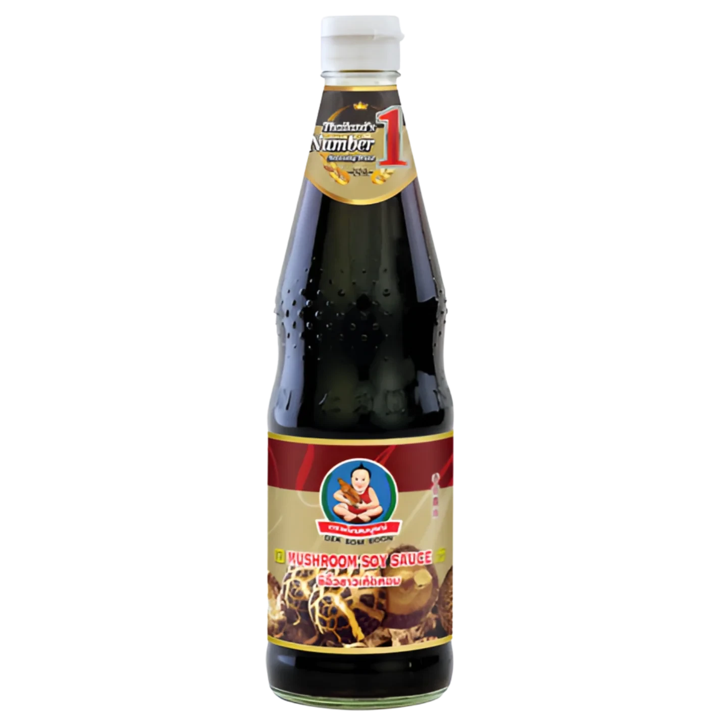 Kjøp Mushroom Soy Sauce - Healthy Boy, 700ml - Fodda.no Asiatisk Nettbutikk - Rask levering i hele Norge