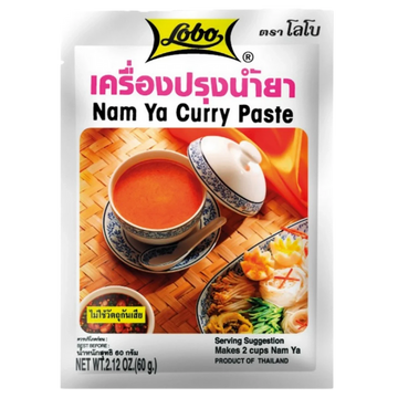 Kjøp Nam Ya Curry Paste - Lobo, 60g - Fodda.no Asiatisk Nettbutikk - Rask levering i hele Norge