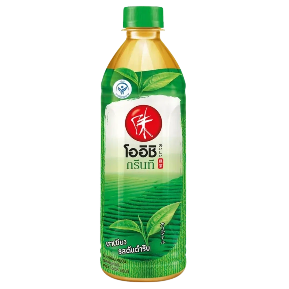 Kjøp Oishi Japanese Green Tea Original Flavour Drink, 500ml på nett - Fodda.no Asiatisk Nettbutikk - Rask levering i hele Norge