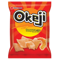 Kjøp Okeiji Tempura Style Flavored Snack, 100g på nett - Fodda.no Asiatisk Nettbutikk - Rask levering i hele Norge