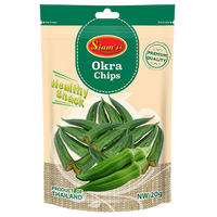 Kjøp Okra Chips - Siam’s,20g - Fodda.no Asiatisk Nettbutikk - Rask levering i hele Norge