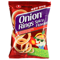 Kjøp Onion Rings Spicy Flavored - Nongshim, 40g - Fodda.no Asiatisk Nettbutikk - Rask levering i hele Norge