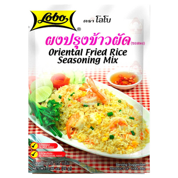 Kjøp Oriental Fried Rice Seasoning Mix - Lobo, 25g - Fodda.no Asiatisk Nettbutikk - Rask levering i hele Norge