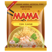 Kjøp Oriental Style Instant Noodles Pork Flavour - Mama, 90g - Fodda.no Asiatisk Nettbutikk - Rask levering i hele Norge