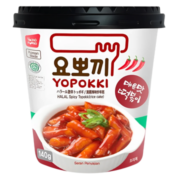 Kjøp Original Topokki Cup - Yopokki, 140g - Fodda.no Asiatisk Nettbutikk - Rask levering i hele Norge