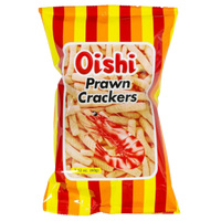 Kjøp Pawn Crackers - Oishi, 60g - Fodda.no Asiatisk Nettbutikk - Rask levering i hele Norge