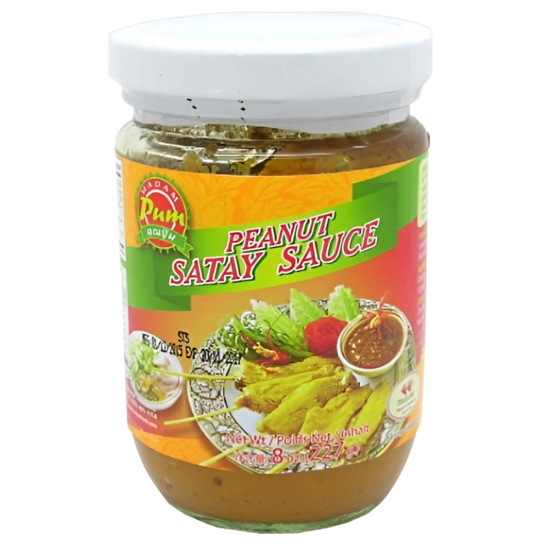 Kjøp Peanut Satay Sauce - Pum, 200g - Fodda.no Asiatisk Nettbutikk - Rask levering i hele Norge