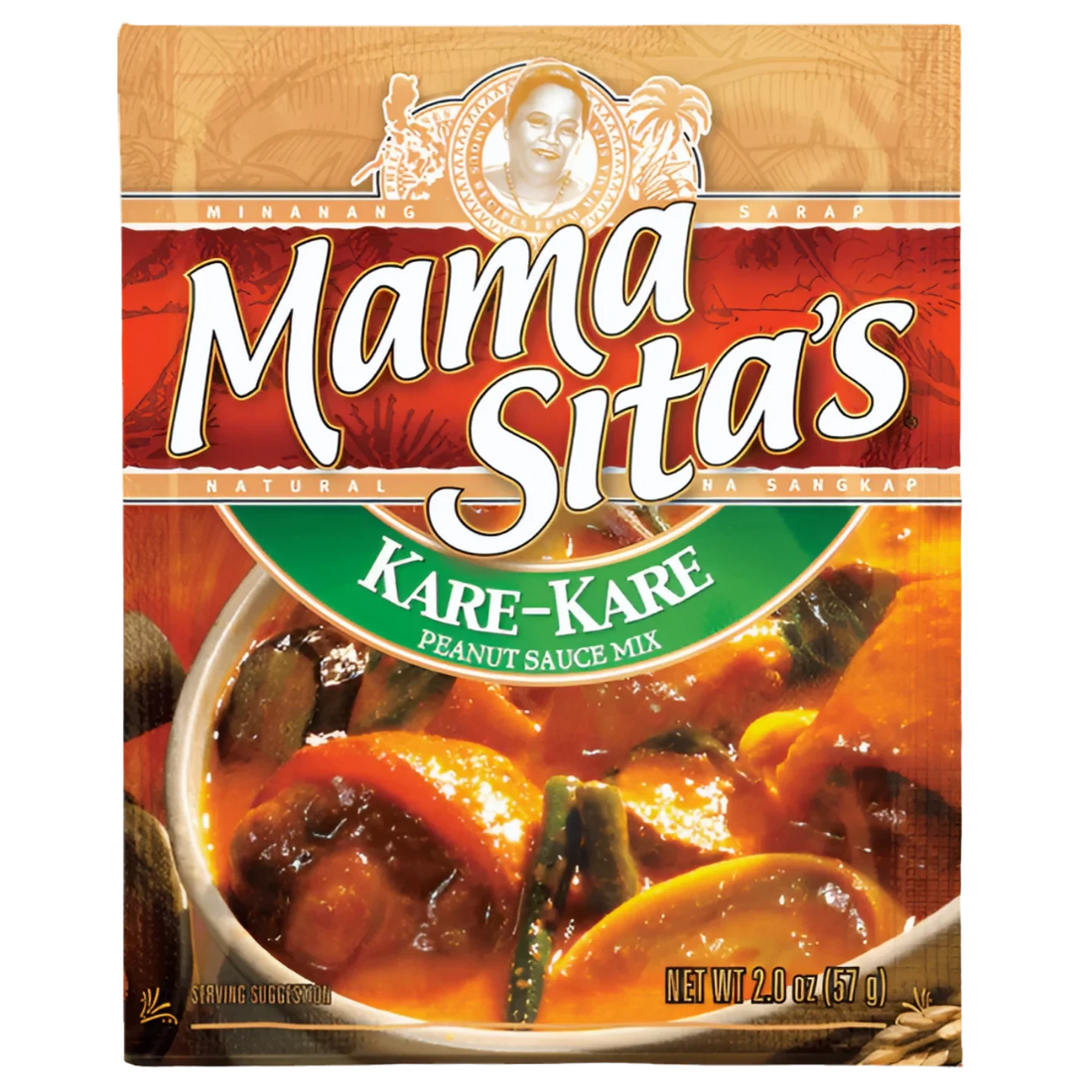 Kjøp Peanut Sauce Mix - Mama Sita’s, 57g - Fodda.no Asiatisk Nettbutikk - Rask levering i hele Norge