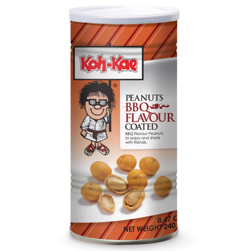 Kjøp Peanuts BBQ Flavour Coated Snack - Koh Kae, 230g - Fodda.no Asiatisk Nettbutikk - Rask levering i hele Norge