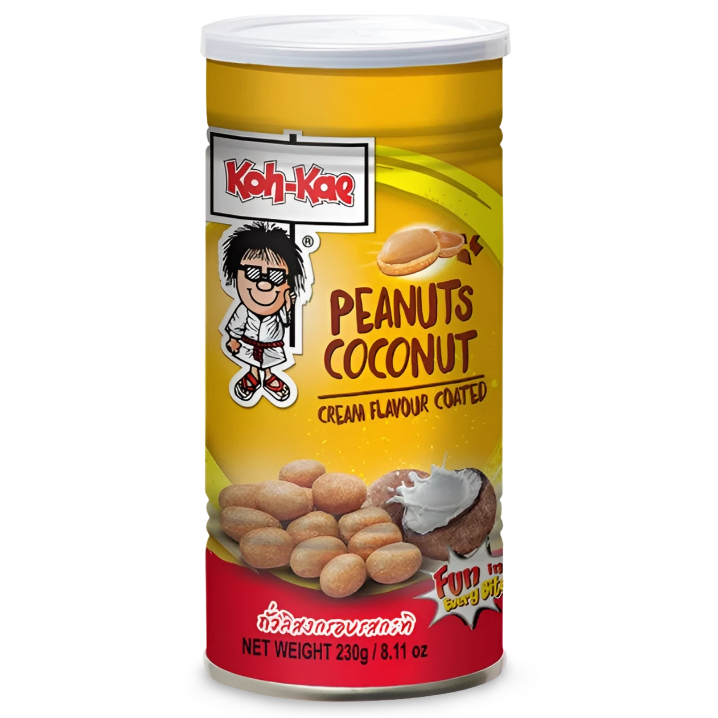 Kjøp Peanuts Coconut Cream Flavour Coated - Koh Kae, 230g - Fodda.no Asiatisk Nettbutikk - Rask levering i hele Norge