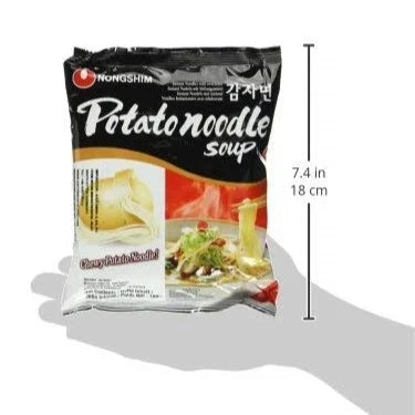 Kjøp Potato Soup Noodle - Nongshim, 100g - Fodda.no Asiatisk Nettbutikk - Rask levering i hele Norge